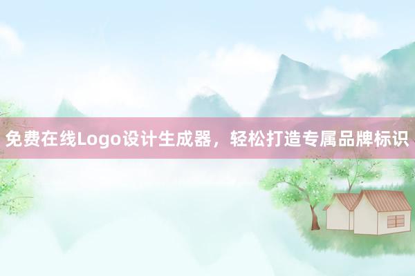 免费在线Logo设计生成器，轻松打造专属品牌标识